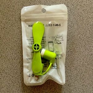 Cell phone fan! NWT!